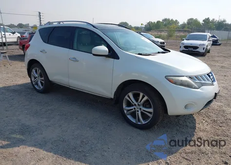 2009 Nissan Murano Le z USA, uszkodzony, nr VIN JN8AZ18W59W112803